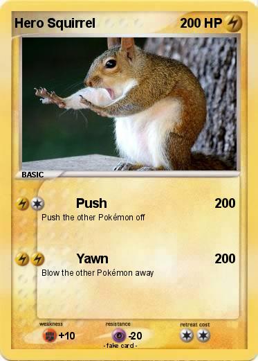 Pokemon Hero Squirrel