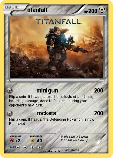 Pokemon titanfall