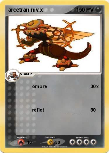 Pokemon arcetran niv.x