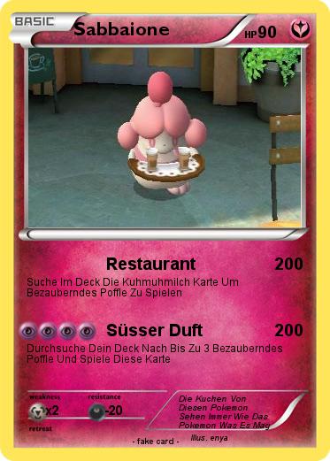 Pokemon Sabbaione