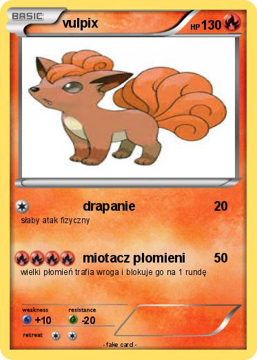 Pokemon vulpix