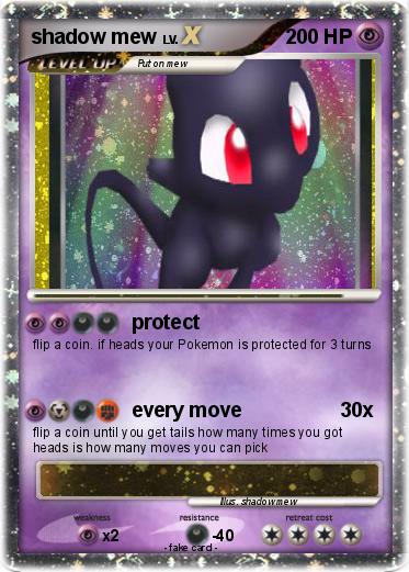 Pokemon shadow mew