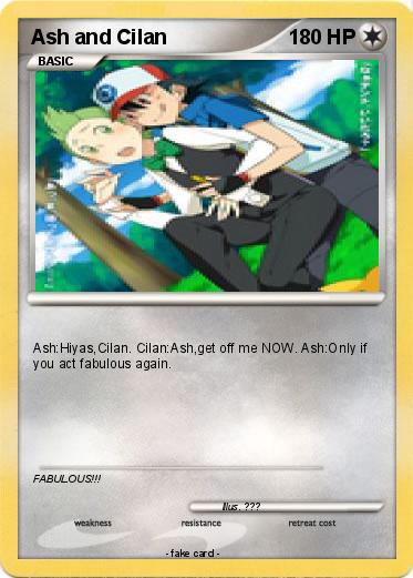 Pokemon Ash and Cilan