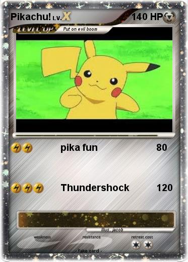 Pokemon Pikachu!