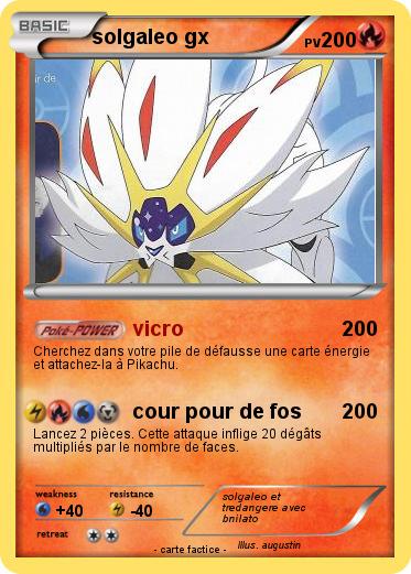 Pokemon solgaleo gx