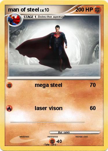 Pokemon man of steel