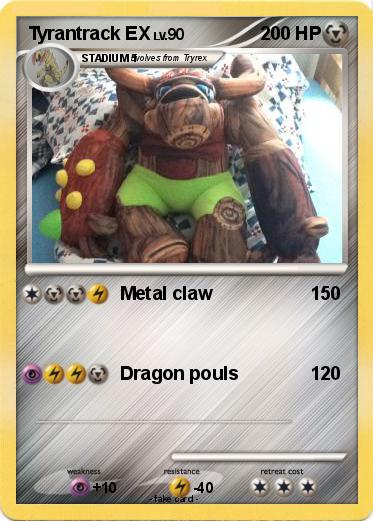 Pokemon Tyrantrack EX