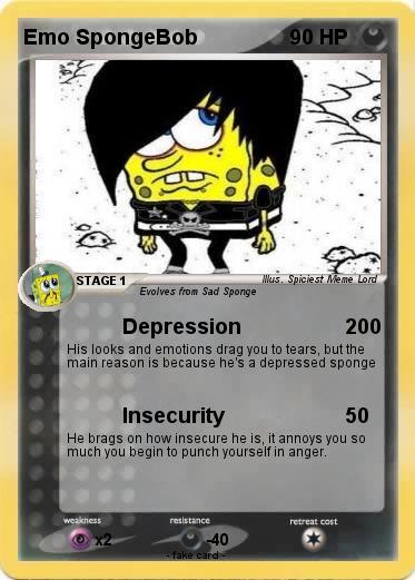 Pokemon Emo SpongeBob