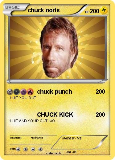 Pokemon chuck noris