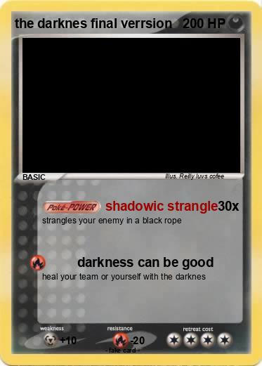 Pokemon the darknes final verrsion
