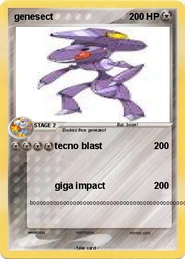 Pokemon genesect