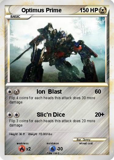 Pokemon Optimus Prime