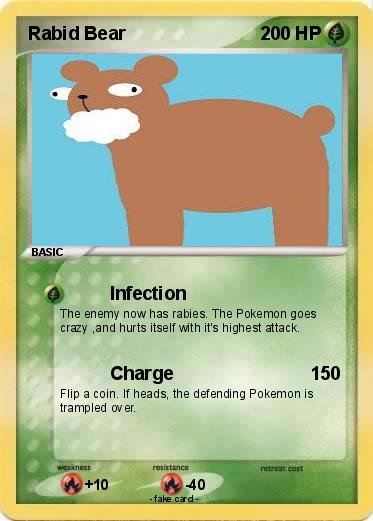 Pokemon Rabid Bear