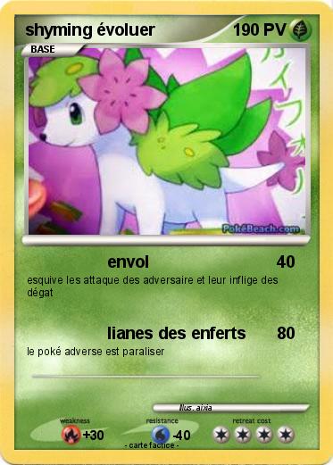Pokemon shyming évoluer