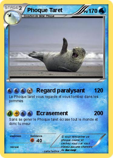 Pokemon Phoque Taret