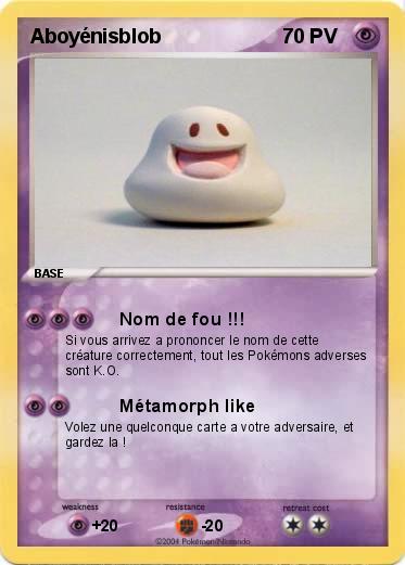 Pokemon Aboyénisblob