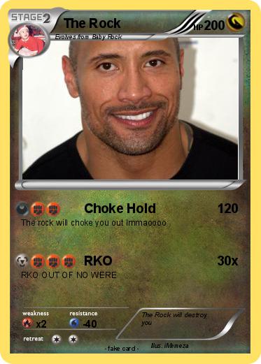 Pokemon The Rock