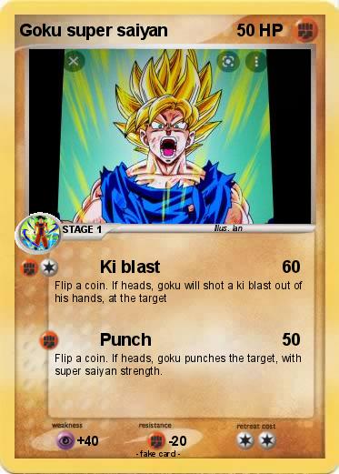 Pokemon Goku super saiyan