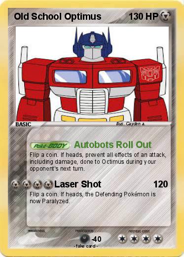 Pokemon Old School Optimus