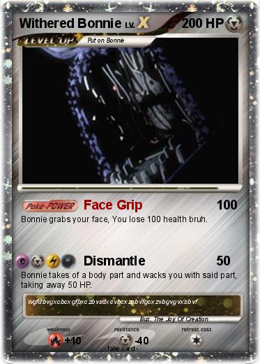 Pokemon Withered Bonnie