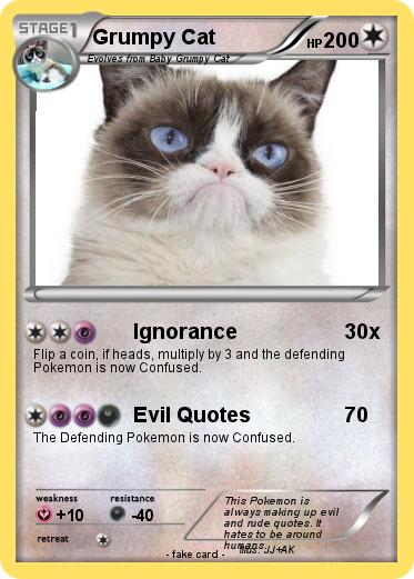 Pokemon Grumpy Cat