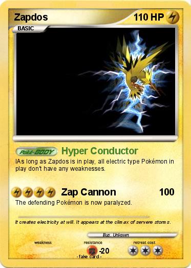 Pokemon Zapdos