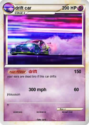 Pokemon drift car