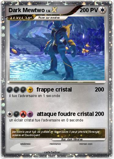 Pokemon Dark Mewtwo