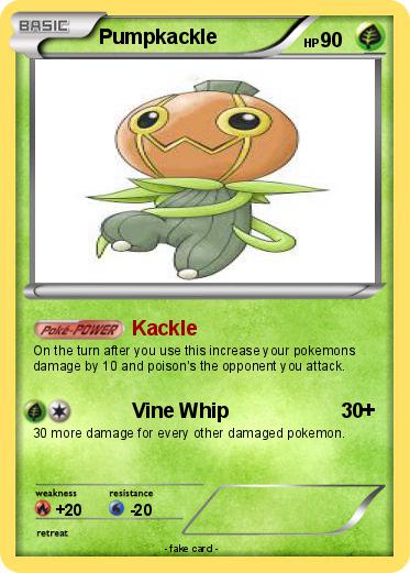 Pokemon Pumpkackle