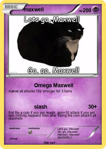 Pokemon maxwell