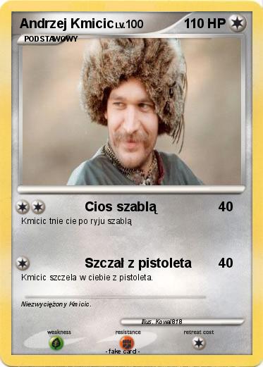Pokemon Andrzej Kmicic