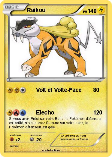 Pokemon Raikou