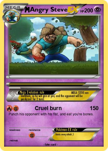 Pokemon Angry Steve