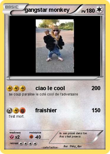 Pokemon gangstar monkey