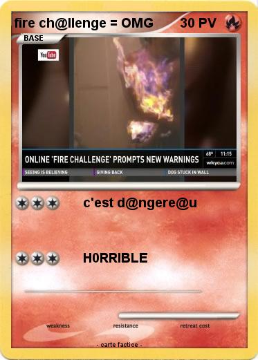 Pokemon fire ch@llenge = OMG