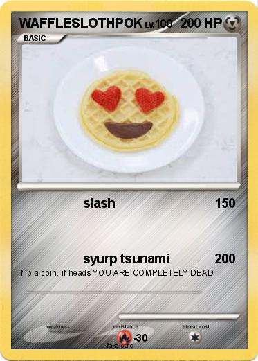 Pokemon WAFFLESLOTHPOK