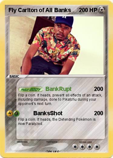 Pokemon Fly Carlton of All Banks