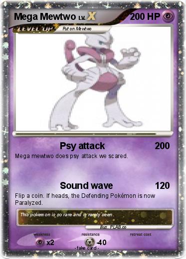 Pokemon Mega Mewtwo