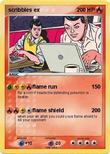 Pokemon scribbles ex