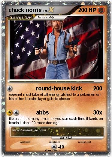 Pokemon chuck norris