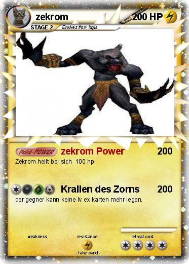 Pokemon zekrom
