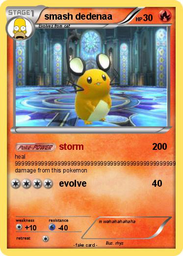 Pokemon smash dedenaa