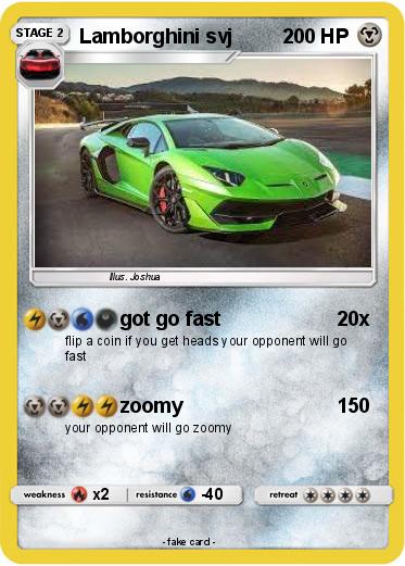 Pokemon Lamborghini svj