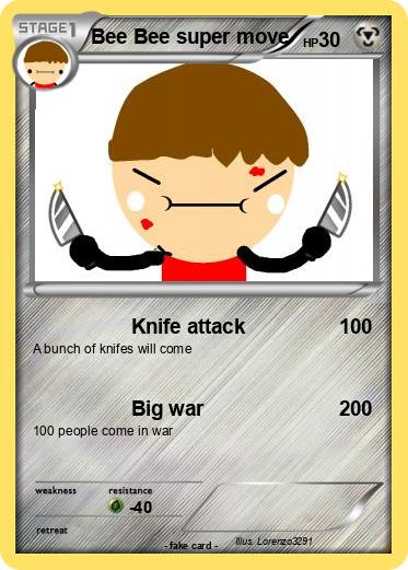 Pokemon Bee Bee super move