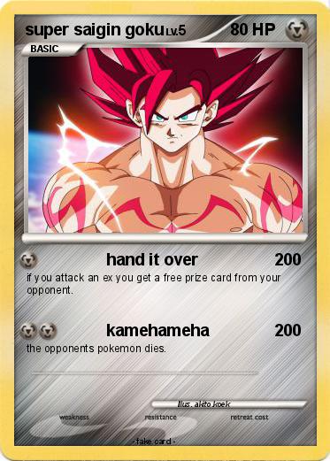 Pokemon super saigin goku