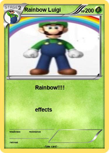 Pokemon Rainbow Luigi