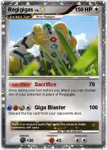 Pokemon Regigigas