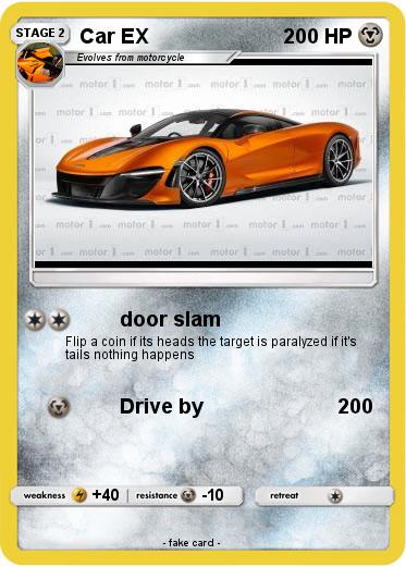 Pokemon Car EX