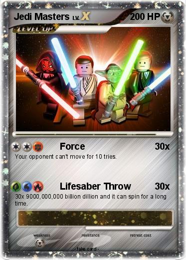 Pokemon Jedi Masters