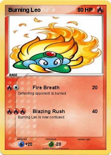 Pokemon Burning Leo